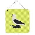 Micasa Saxon Fairy Swallow Pigeon Green Wall or Door Hanging Prints6 x 6 in. MI231302